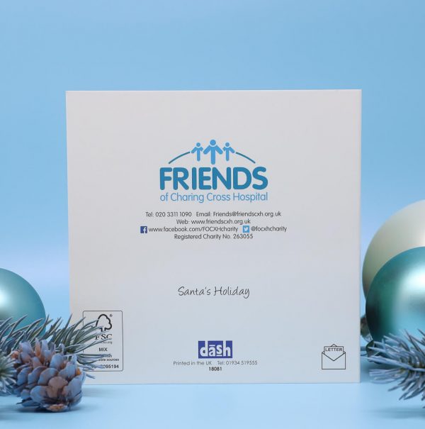Santa Holiday Charity Christmas Cards - Image 3